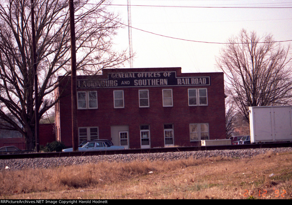 Office of the Laurinburg and Southern RR